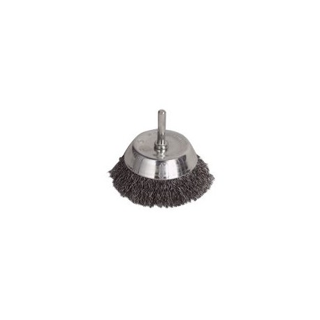 Carda copa con vástago 2 Pulg grueso TC1288 Toolcraft