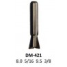 Broca para router corte cola de pato 5/16 Pulg 421 Micro