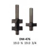 Broca para router corte machimbrar 3/4 Pulg 476 Micro