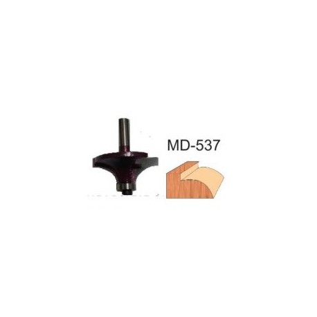 Broca para router corte redondeado 1-1/4 Pulg MD-537 Brocar