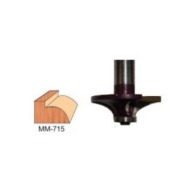 Broca para router corte redondeado 2 Pulg mm-715 Brocar