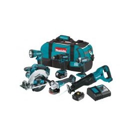 Combo 6 Pz inalámbricas 18V XT610 Makita