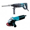 Combo Martillo Perforador Hr2475 - Miniesmeriladora 9557HN Makita