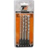 Juego de brocas para concreto 4 Pz Triumph