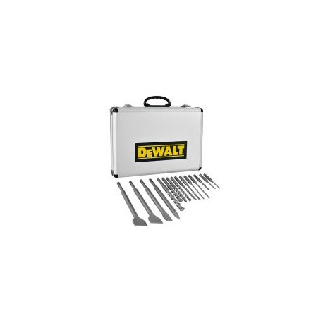 Juego de brocas y cinceles SDS PLUS 15 Pz DWA0870 DeWalt