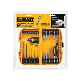 Juego de brocas y puntas entrada hexagonal 28pz DW2521 DeWalt