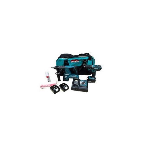 Combo Rotomartillo - Martillo LX2069 Makita