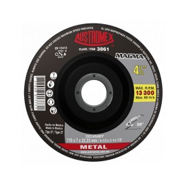 Disco para desbaste de metal 4-1/2 Pulg 3861 Austromex