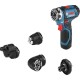 Taladro / Atornillador ¼" Y 3/8" 12V 0 - 1,300 rpm Heavy Duty GSR 12V-15 FC 19F6.0 Bosch