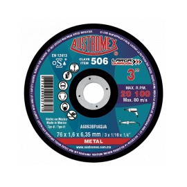 Disco para corte de metal 3 Pulg 506 Austromex