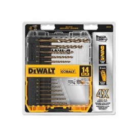 Juego de brocas Cobalt 14 pz DWA1240 DeWalt Accesorios