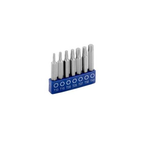 Juego de puntas 2 Pulg tipo torx 7 Pz TC1253 Toolcraft