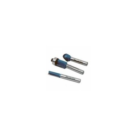 Fresas para router 3 Pz D16461 Makita