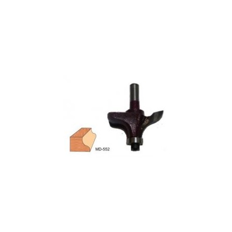 Broca para router corte pecho de paloma 1-1/4 Pulg md-552 Brocar