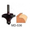 Broca para router corte redondeado 1 Pulg MD-536 Brocar