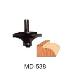 Broca para router corte redondeado 1-1/2 Pulg MD-538 Brocar