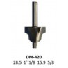Broca para router corte romana 1-1/8 Pulg 420 Micro