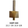 Broca para router corte y ensamble 7/8 Pulg cobalto 424 Micro