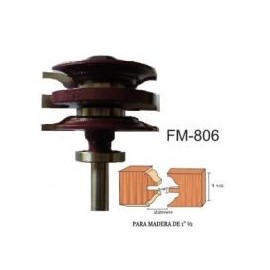 Broca reversible corte pecho de paloma 1-1/2 Pulg FM806 Brocar