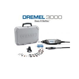 Mototool con eje flexible 30 accesorios 3000PP Dremel