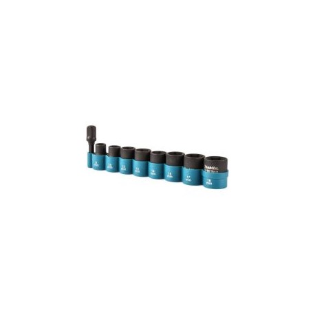 Dados Impacto Con Adaptador De 3/8 A 1/4 Hex Makita B54651